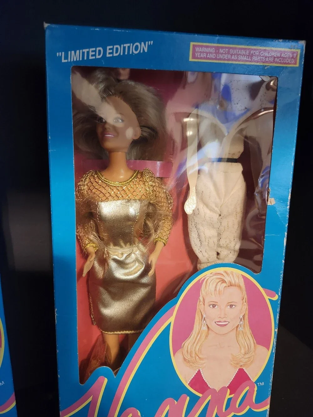 Vanna White Limited Edition Dolls with Original Fashions - Teal Box